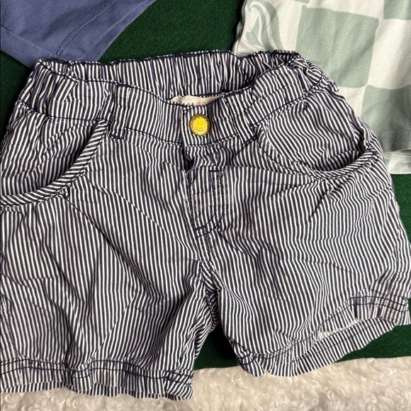 3T boys Bluey set, George checkered set H&M striped shorts - Picture 5 of 9